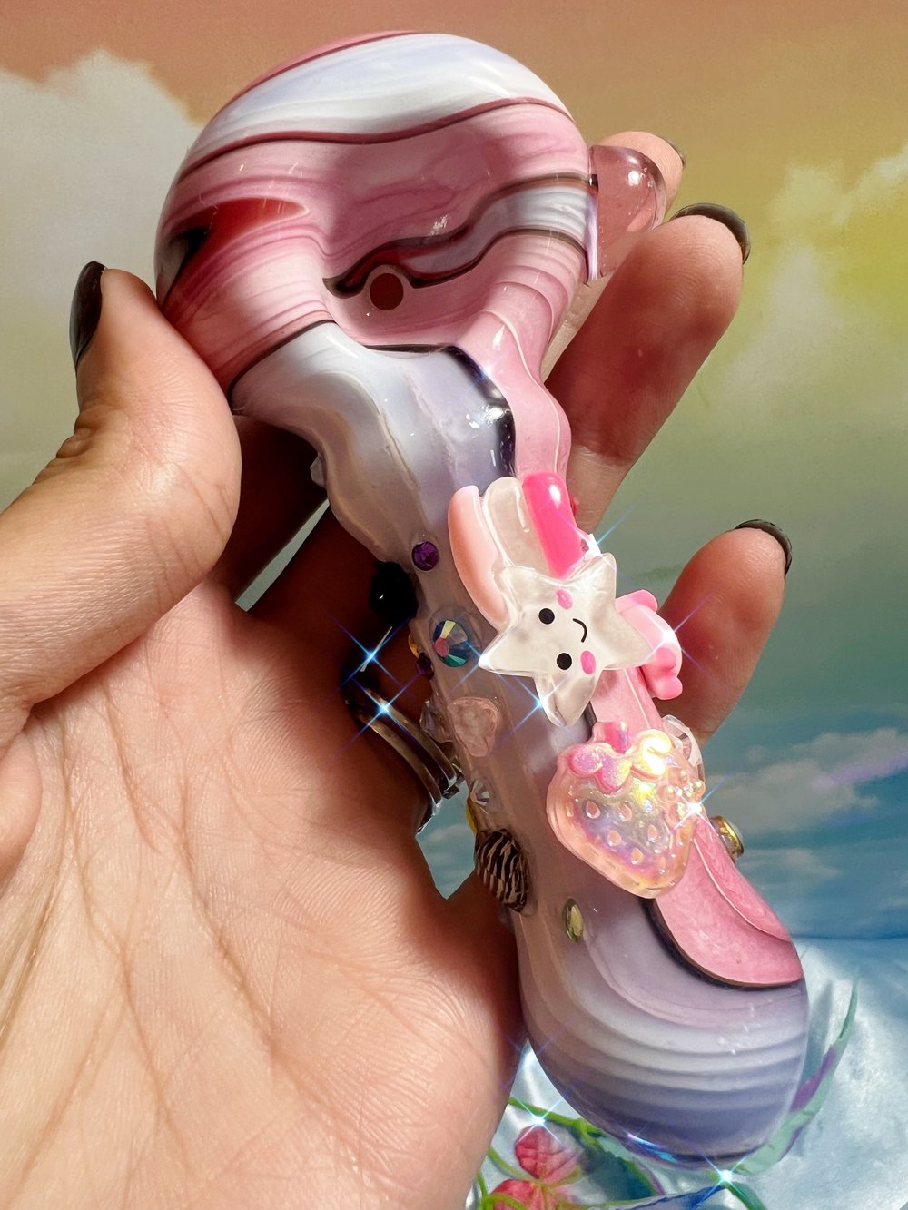 Strawberry Shake Spiral Pipe