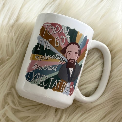 Image of Dickens Lowered Expectations Mug // 15 oz.