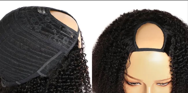Afro kinky U part wig