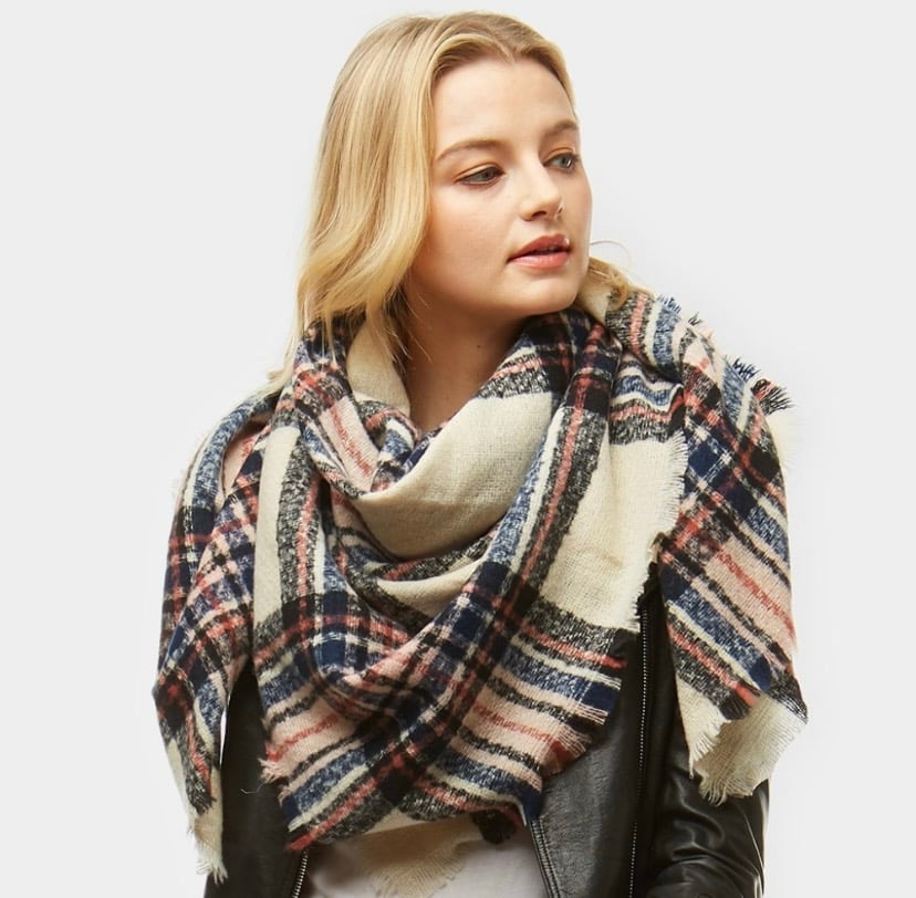 Image of Blanket Scarf .