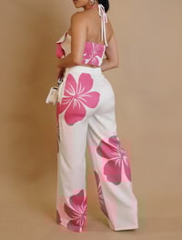 Image 2 of Do It For Me Pants Set Pink 