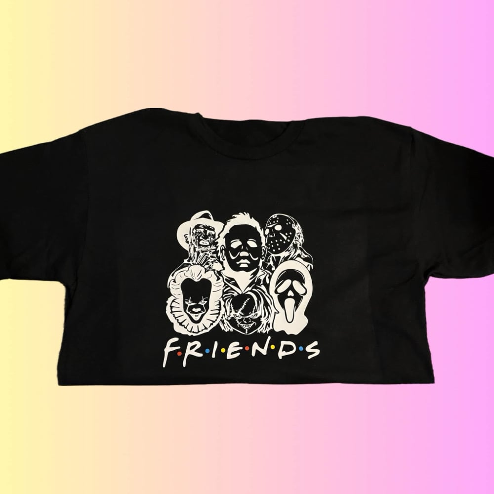 Image of FRIENDS Horror Movie Inspired Apparel