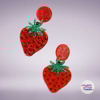Image 4 of Strawberry Earrings