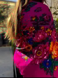 Image 10 of Floral Beauties - Cashmere Blend Scarf