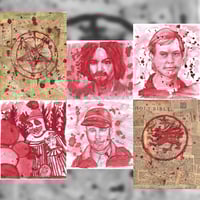 HUMAN BLOOD PAINTINGS