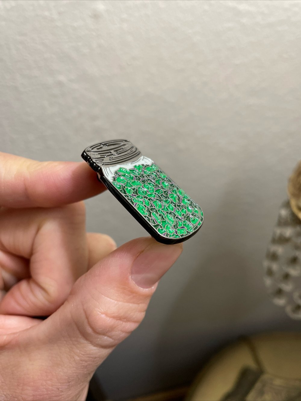 Purple Sticky Punch pin