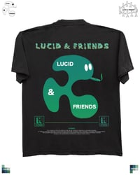 Image 1 of HYBRID TEE (BLACK)
