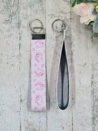 Image 2 of Unicorn Wristlet Keyring