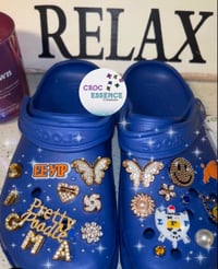 Image 1 of Rhoyalty Chic #1  (Sigma Gamma Rho)💙🐩💛 - Women’s Size 9