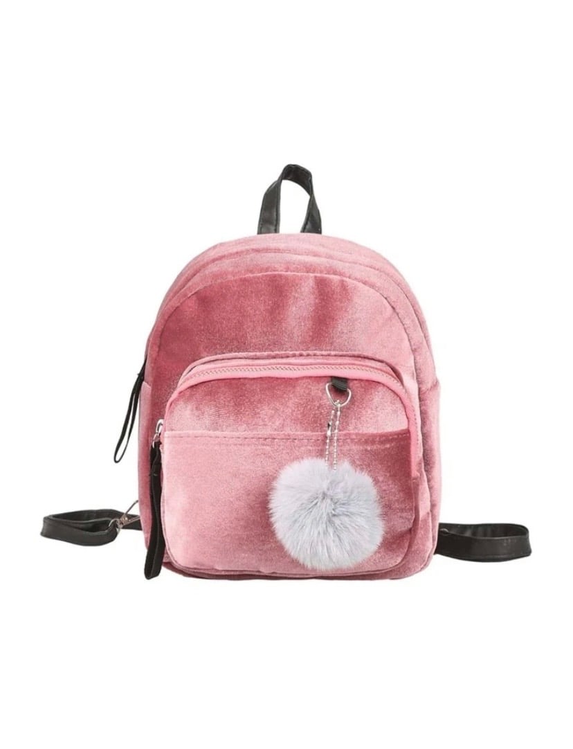 pom pom backpack