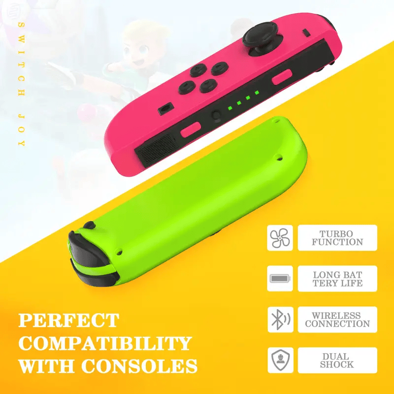 Image of Joy con wireless Switch Control Joycon Controller with Dual Vibration Joystick Gamepad For switch vi
