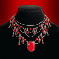 Image 1 of Dripping in Blood Necklace