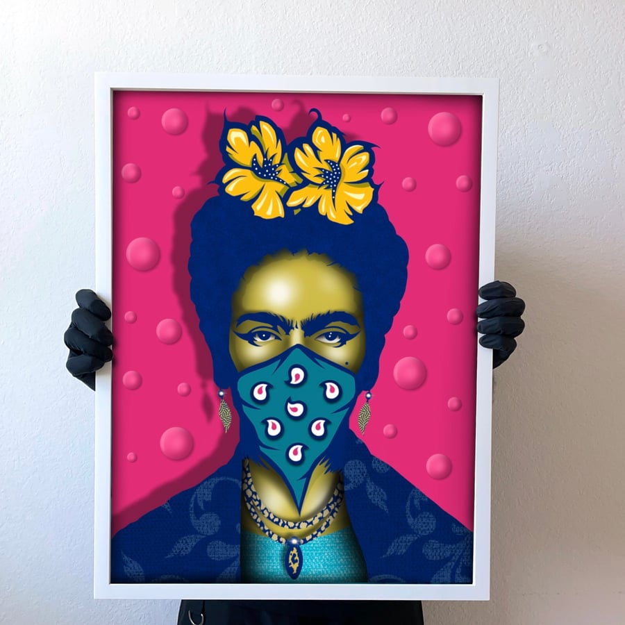 Image of BONITA FRIDA PRINT 18x24in (PRE ORDER) 