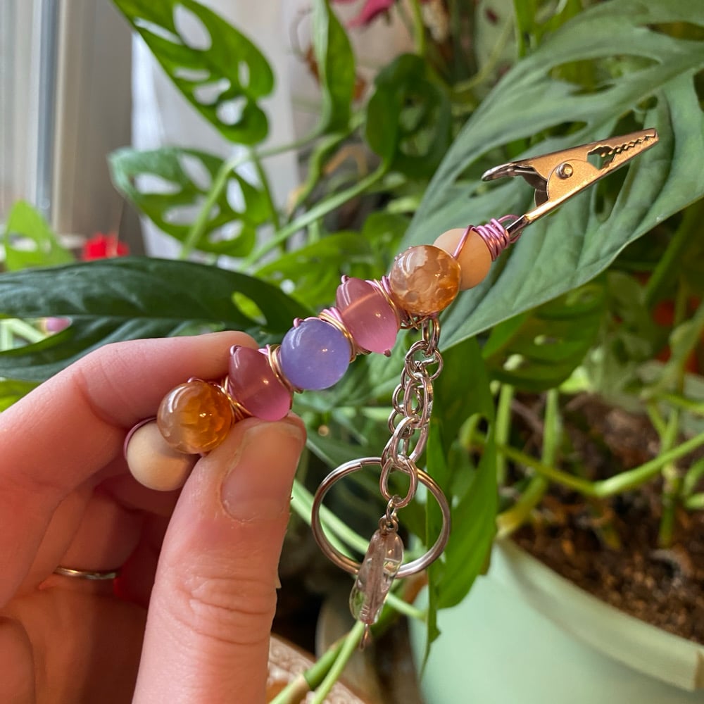 Image of sweet candy clip keychain  