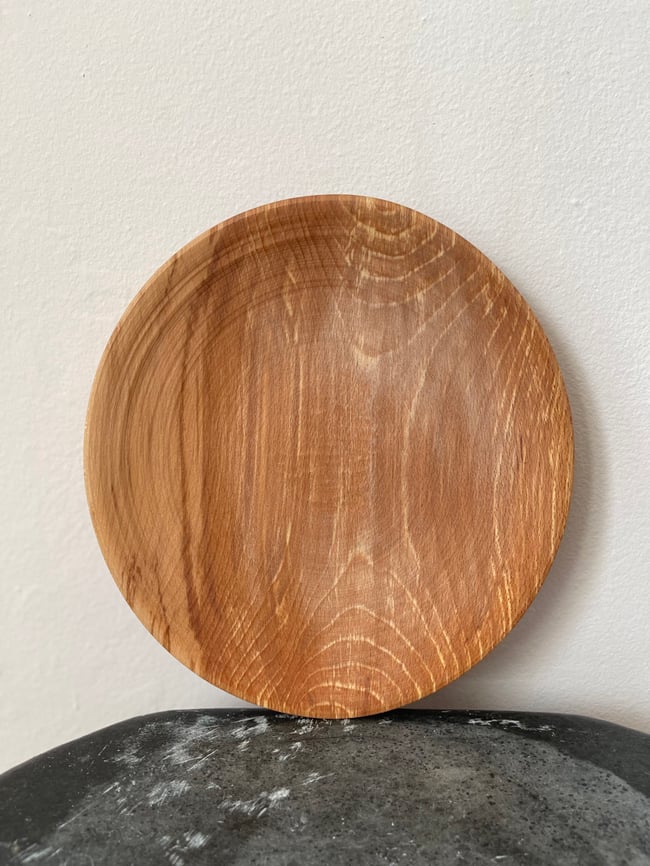 Spalted Beech Plate
