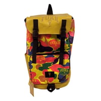 Camo backpack ( yellow)