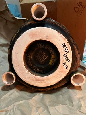 Image of Artist Proof AP04 of AP06 “I Lava You” Tiki Bowl 2018 By Tiki Diablo & Tahiti Gil