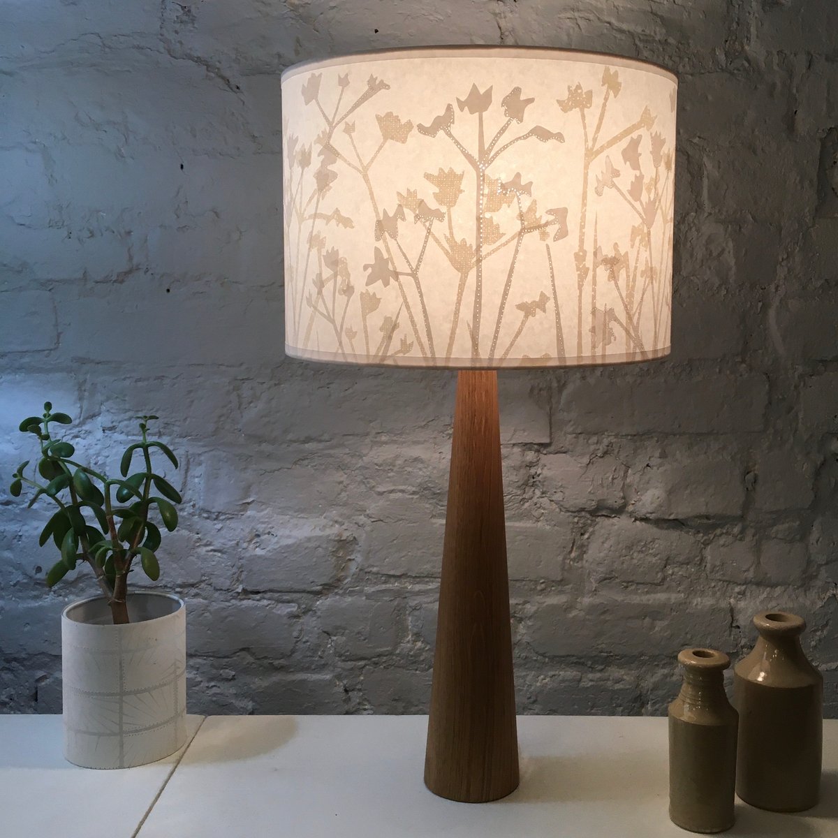 Image of Cow Parsley 30cm Lampshade 