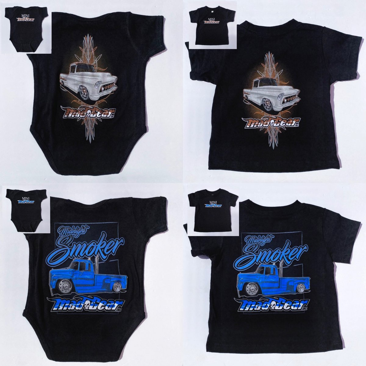 NEW! Onesies & Toddler | Mad Gear Hot Rod Apparel