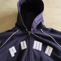 Image 2 of PUMA SPELLOUT ZIP HOODIE