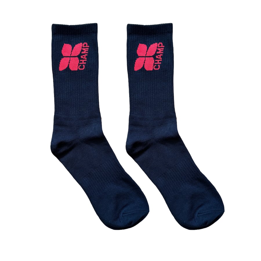 Image of ‘Bred’ Butterfly Champ Socks