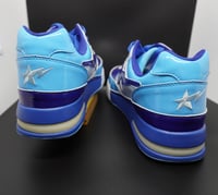 Image 4 of A Bathing Ape patent leather Roadsta blue/sax
