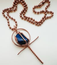 Image 5 of Copper Ankh Amulet : Lapis Lazuli