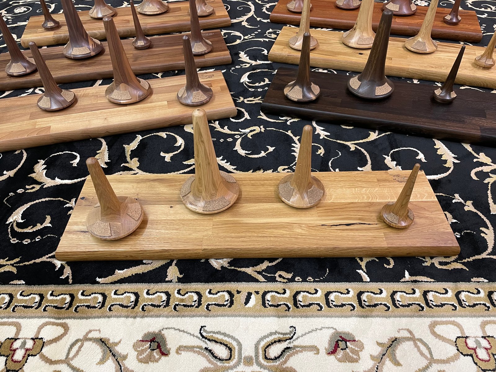 TrumCor White Oak Trumpet Stand