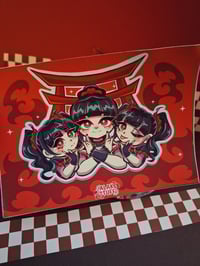 Image 3 of Babymetal standee, pin and sticker | Babymetal