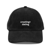 Image 1 of Creating > Dating Corduroy Cap