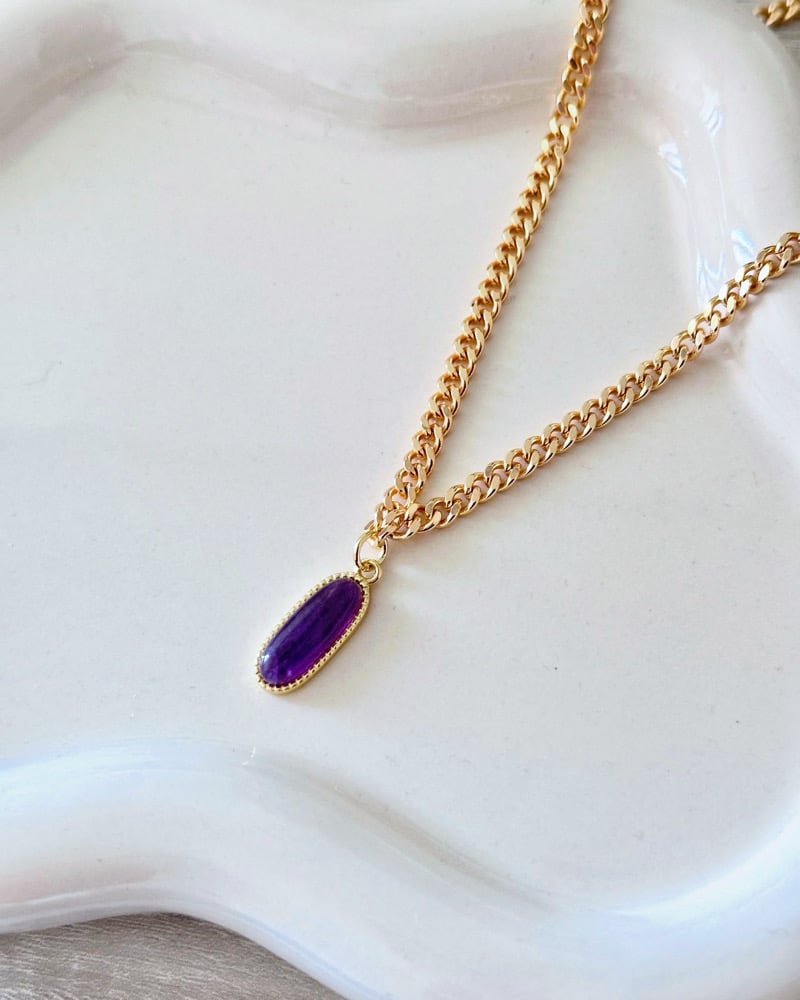 Image of Amethyst Necklace