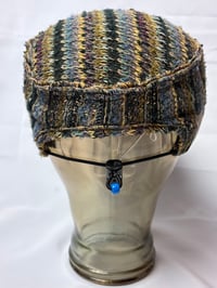 Image 4 of BLUE KNIT PAINTERS CAP