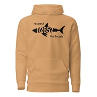 Image 4 of Unisex Shark "Respect the locals" 02652 Hoodie