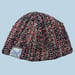 Image of PINK AND NAVY KNIT BEANIE