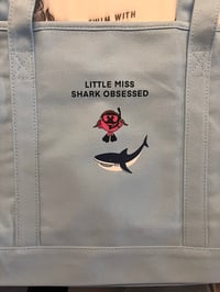 Image 2 of Little Miss Tote Bag - Earth Day