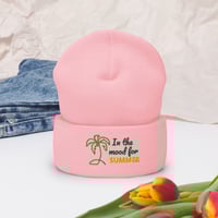 Image 2 of Embroidered Cuffed Beanie