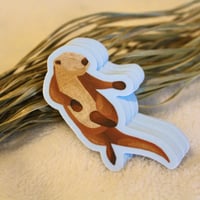 Image 3 of Lii Lootr - Solo Otter Sticker (mini)