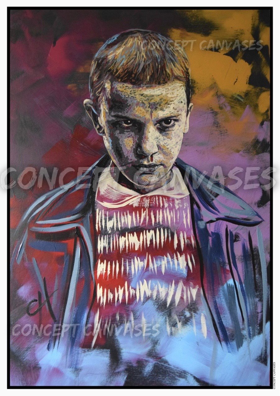 Image of Stranger Things ‘011’ A3 Print 