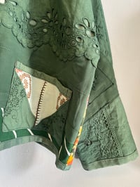 Image 4 of Sunday puzzle jacket, green (xs-xxl)