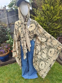 Image 4 of Pefkos co ord sarong set dark green and beige