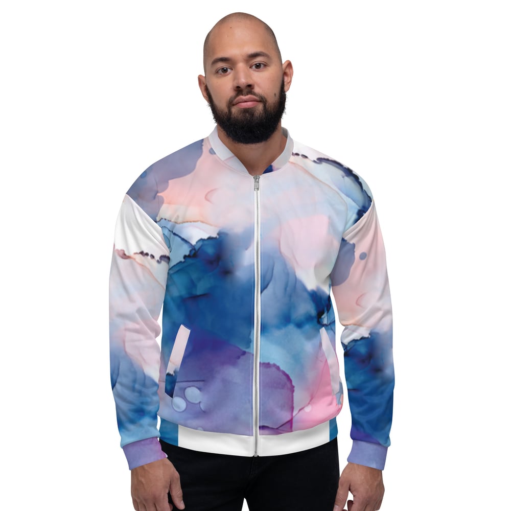 Image of Clouds Unisex Bomber Jacket