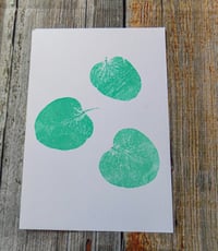 Image 2 of Eucalyptus Leaves Monoprint Print- Original