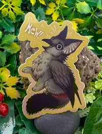 Image 1 of Cat-Bird Sticker