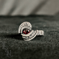 Image 2 of Garnet Ring