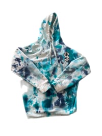 $ Blue Mesh Hoodie 