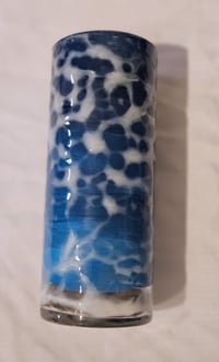 Image 1 of textured ocean vase