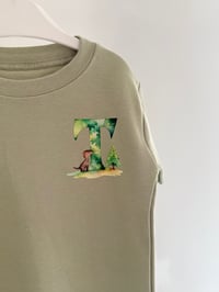 Image 2 of Dinosaur Initial T-Shirt