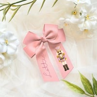 Image 1 of Christmas Bows- Pink