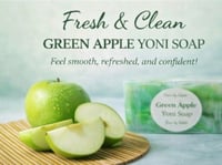 Image 5 of FBF Green Apple Yoni Soap