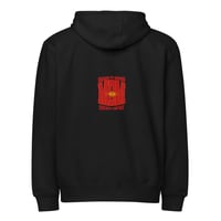 Image 5 of MDM Embroidered "Shield" Premium full zip hoodie